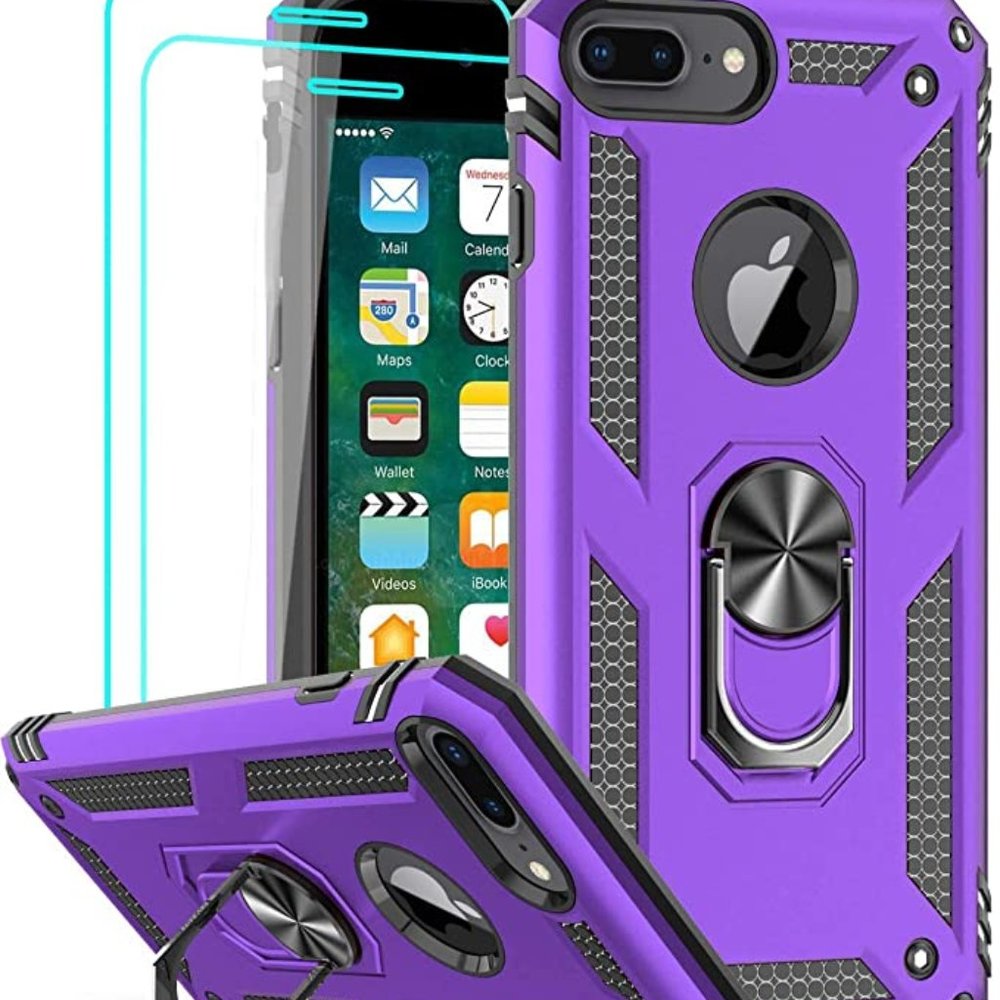 LeYi for iphone 6/6s/7/8 purple phone case